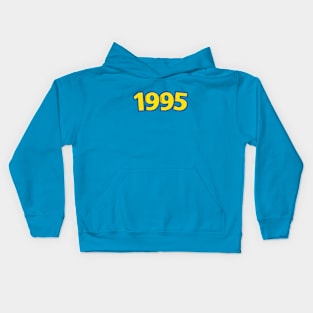 1995 Nostalgic Logo 90s kid Kids Hoodie